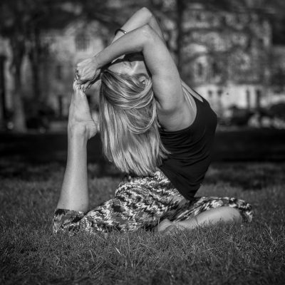 pigeon pose - Yoga on Shoestring - YOAS news