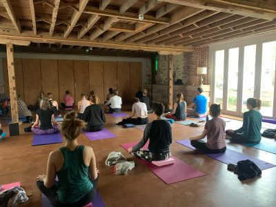 West Lexham retreat UK - Yoga on a Shoestring - YOAS